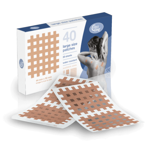 CrossLinq® acupressure cross patches - Large