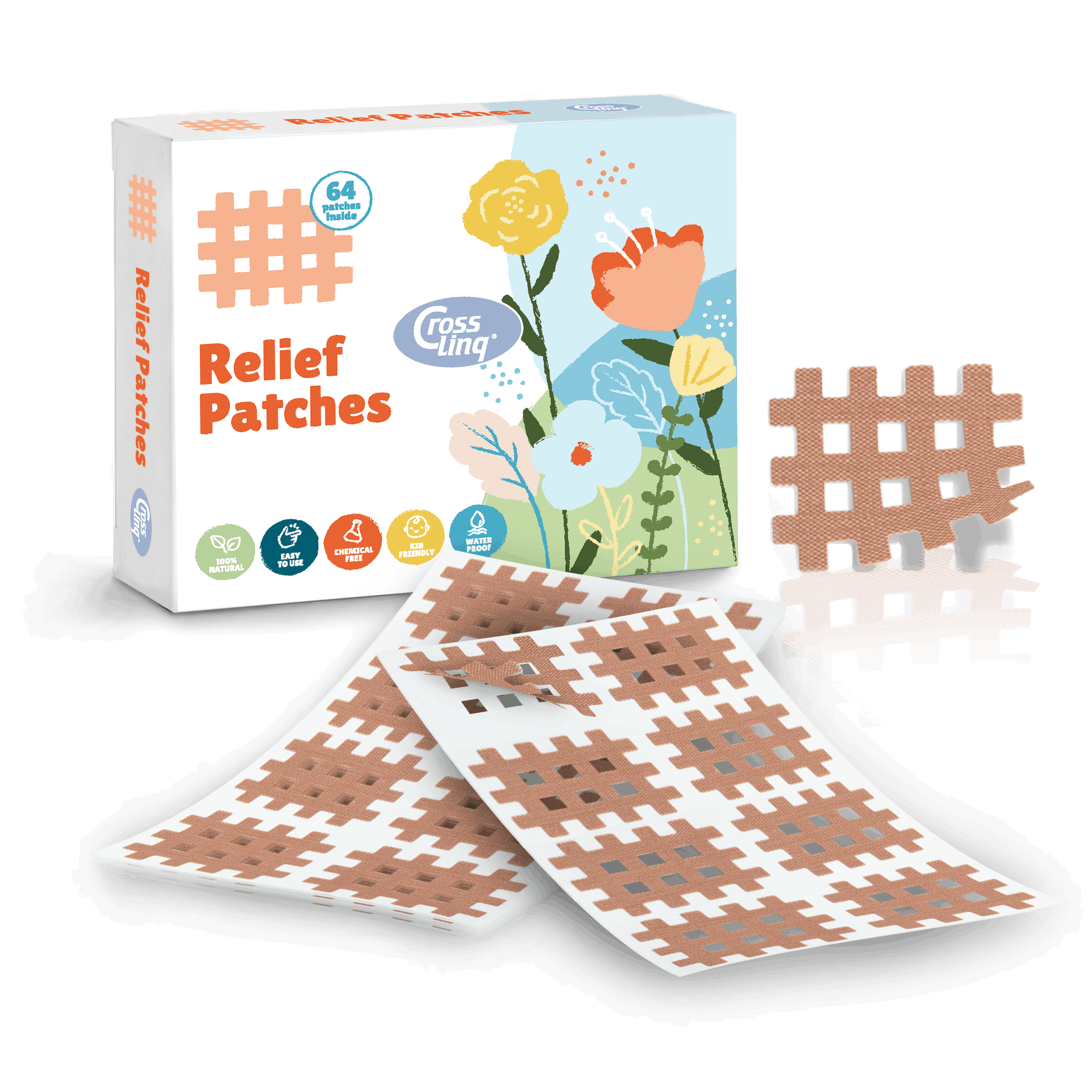 Relief Patches - 64 Patches