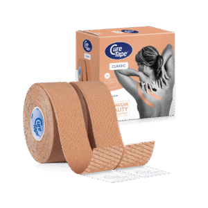 CureTape® Classic 2.5cm Kinesiology Tape